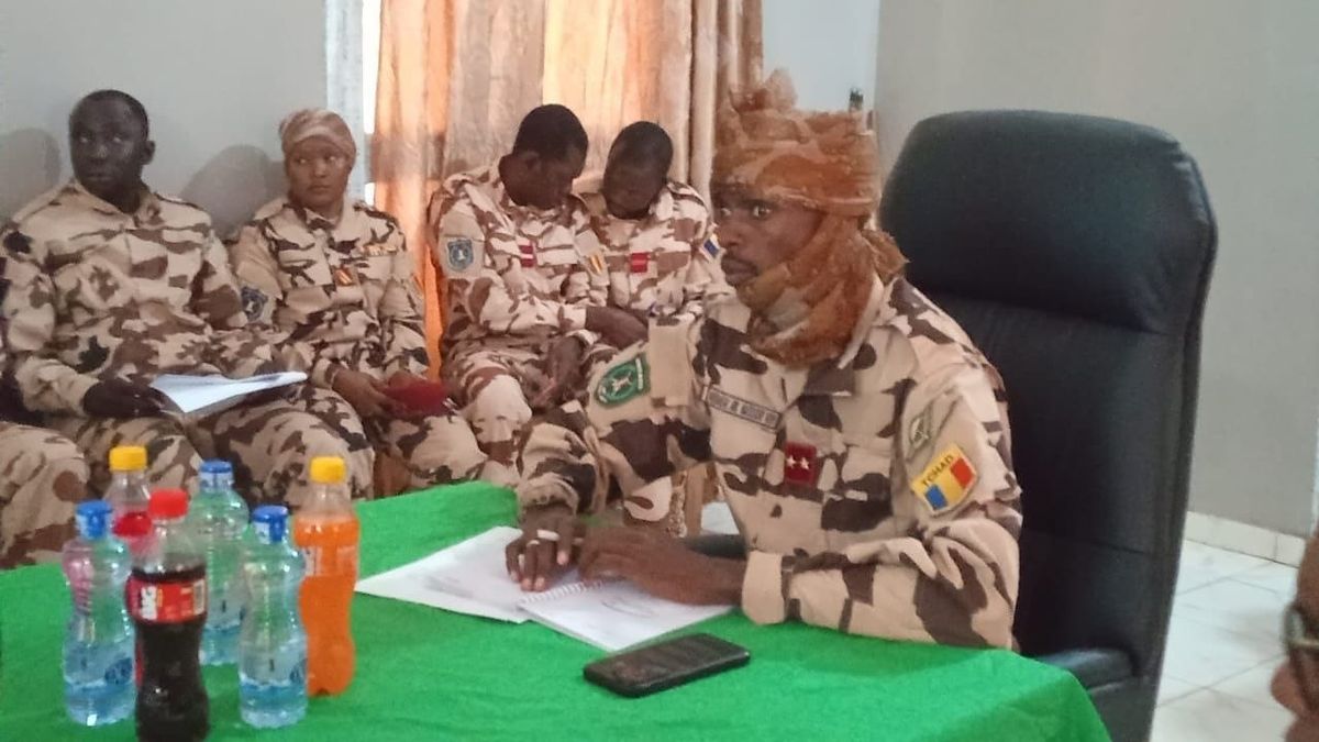 forces mixtes Tchad-RCA en patrouille à la frontière