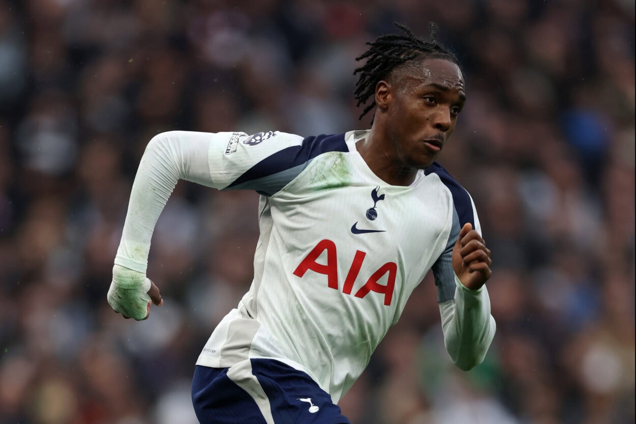 action de football en premier league