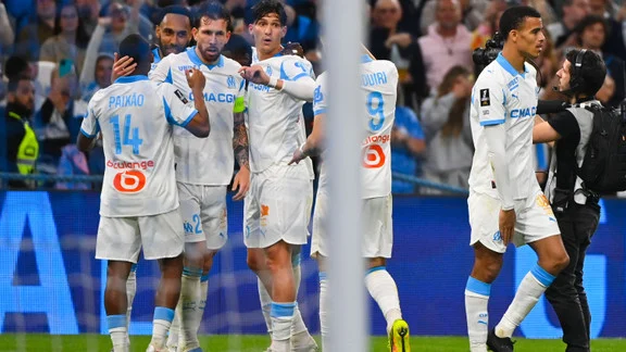 Leonardo Balerdi en action avec l’OM