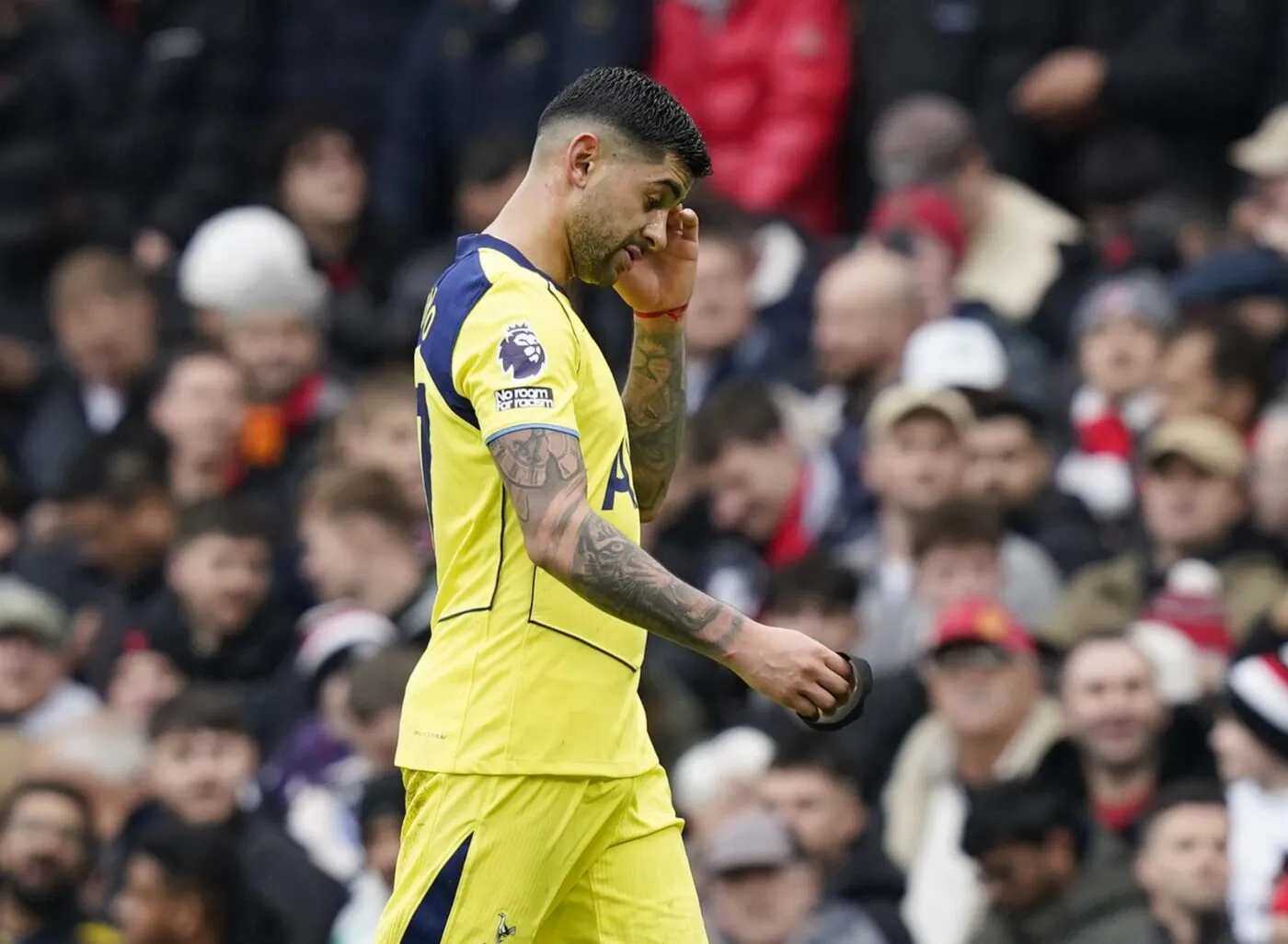Cristian Romero absent du match de Tottenham