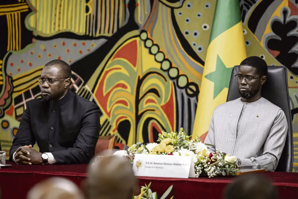 Bassirou Diomaye Faye et Ousmane Sonko