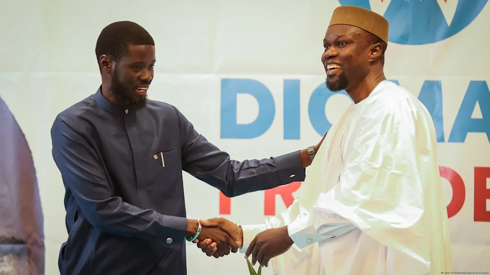 Bassirou Diomaye Faye et Ousmane Sonko, deux figures clés du Pastef