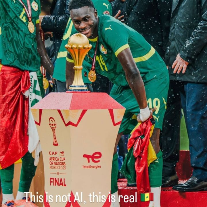 Story de Moussa Niakhaté après l'annonce de la CAF
