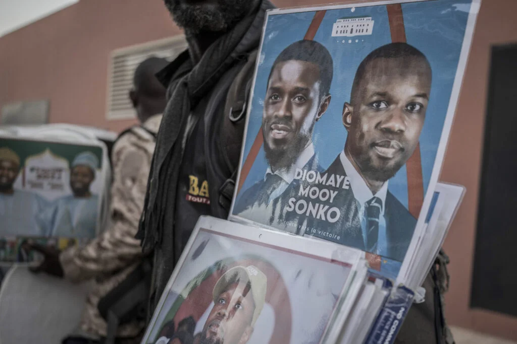 portrait officiel du président Bassirou Diomaye Faye et du Premier ministre Ousmane Sonko