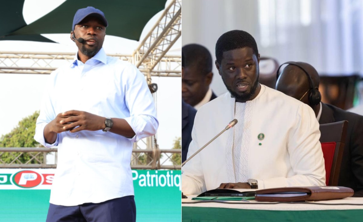 Sénégal : tensions entre sonko et faye, un tournant pour le pastef