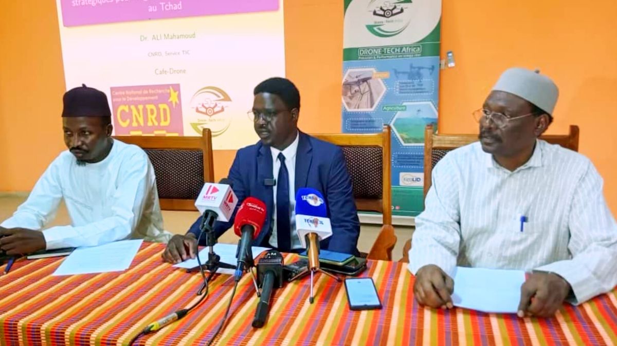 Le Tchad mise sur les drones civils avec le premier café drone