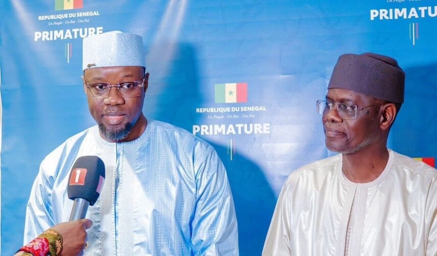 Al aminou lo critique sonko lors de son investiture à la primature