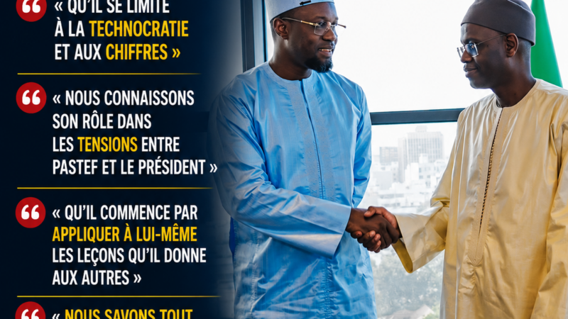 Discours historique d&rsquo;ousmane sonko en wolof à l&rsquo;assemblée nationale