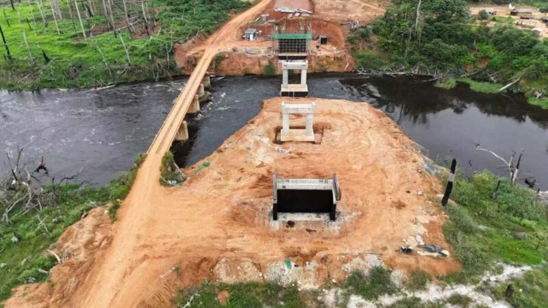 Avancement rapide du chantier du pont sur le Dja pour désenclaver le Sud