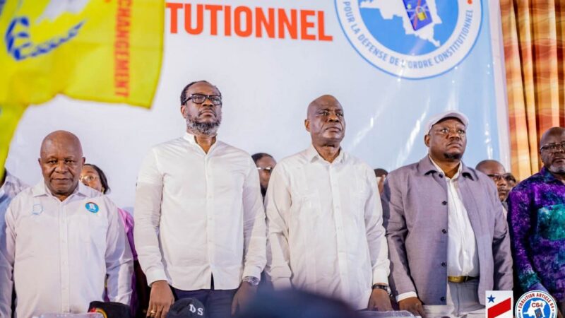 Révision constitutionnelle en RDC : l&rsquo;opposition mobilise face à Félix Tshisékédi