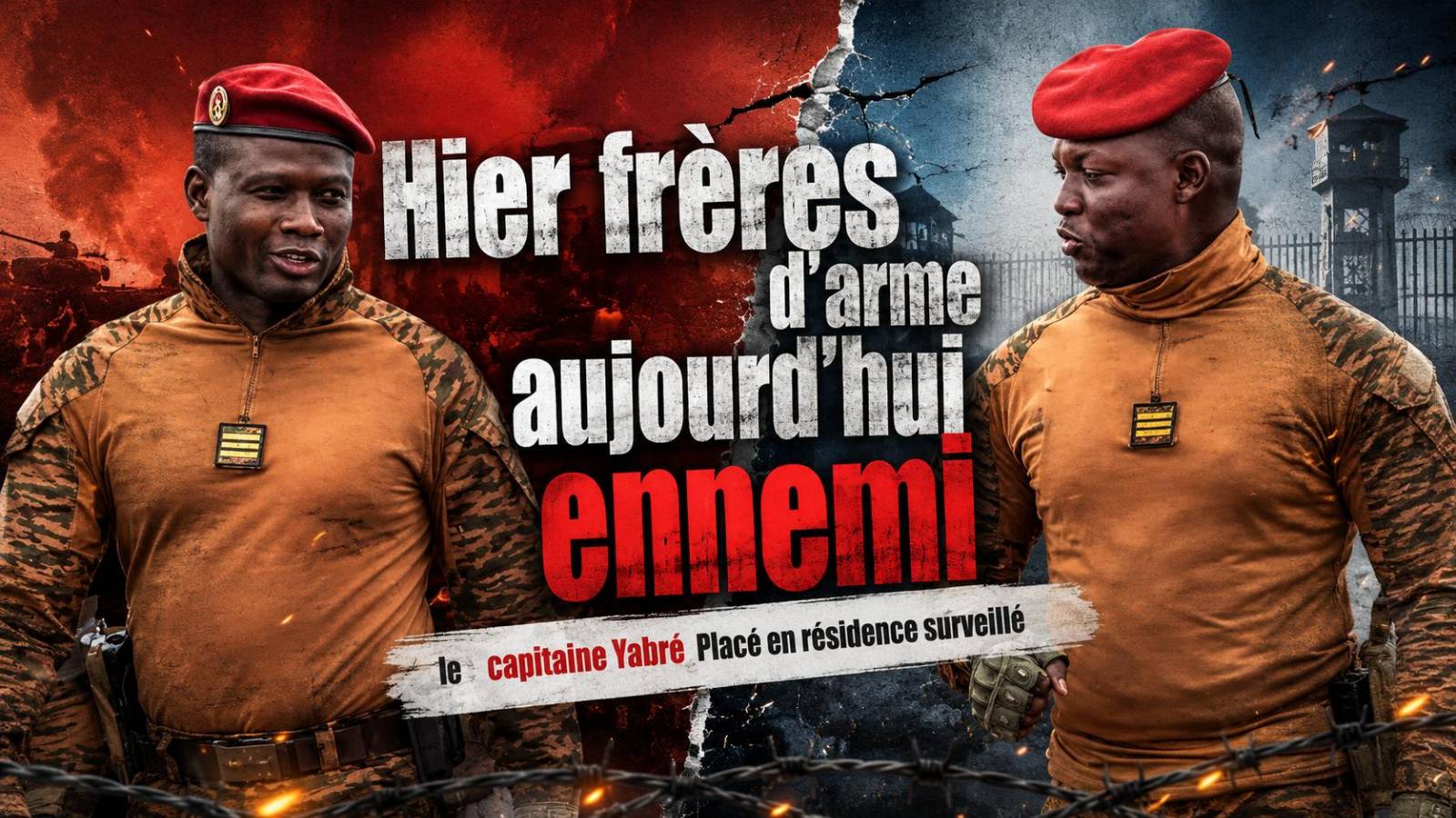Burkina Faso : l&rsquo;arrestation de yabré révèle les fissures du pouvoir de traoré