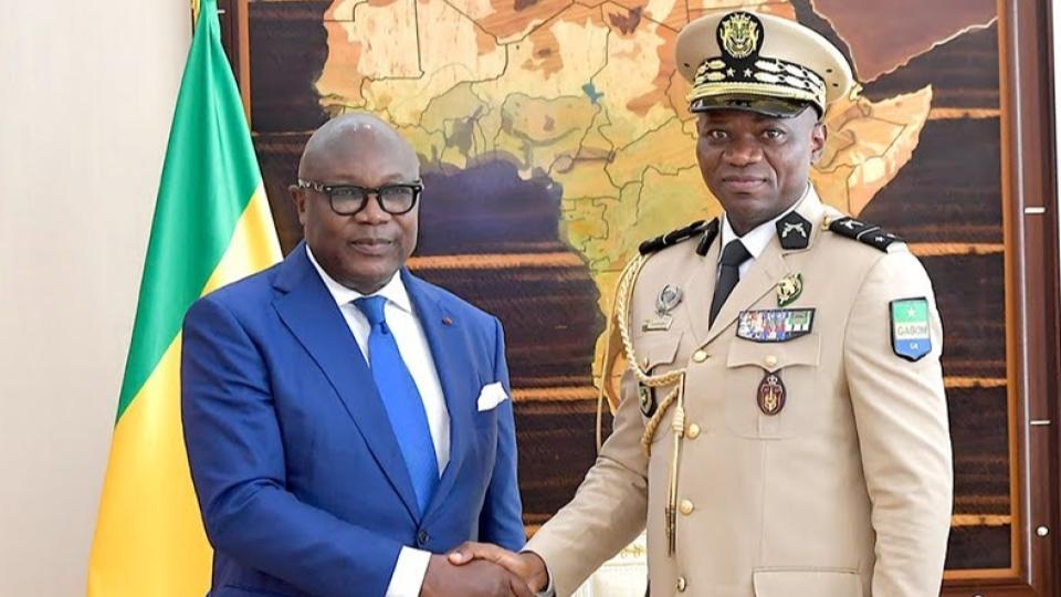 Maganga Moussavou apporte son soutien à Oligui Nguema