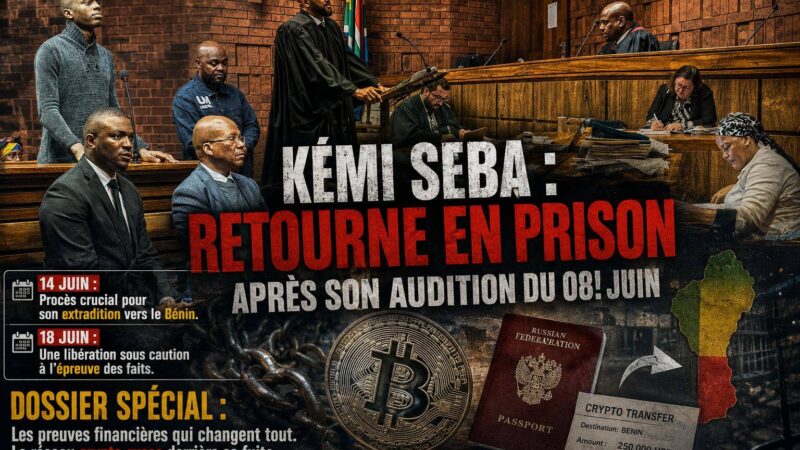 Kemi Seba maintenu en cellule en Afrique du Sud : les dessous d&rsquo;une affaire de financement occulte
