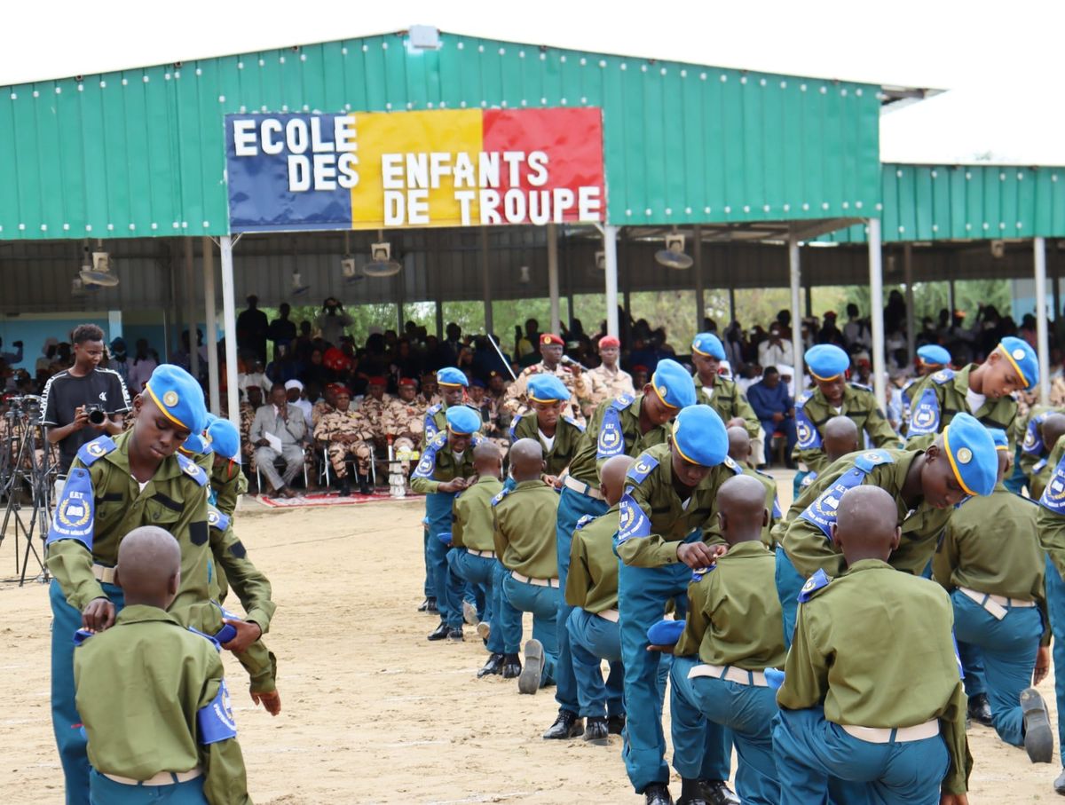 Tchad : la 6e promotion des enfants de troupe du gemia célébrée à N&rsquo;Djamena