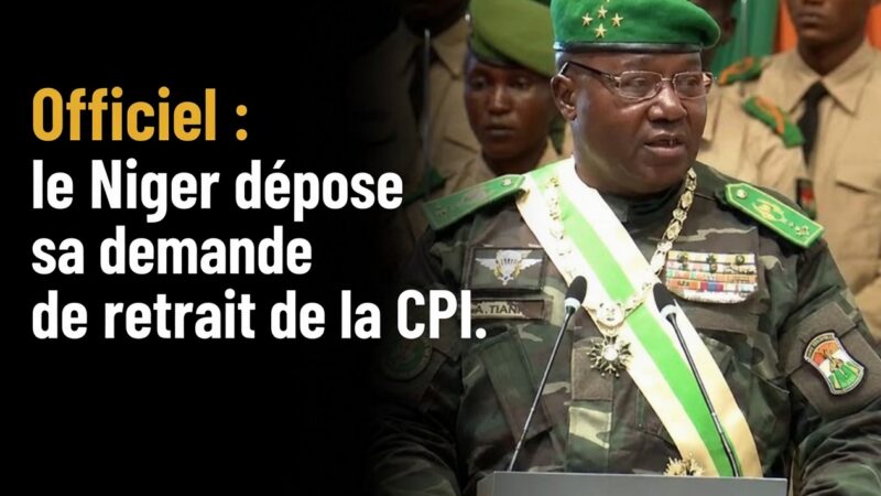 Le Niger engage officiellement son retrait de la Cour pénale internationale