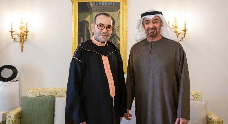 Rencontre royale à Rabat entre le roi mohammed vi et les émirats arabes unis
