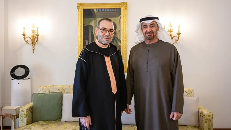 Rencontre historique entre mohammed vi et le président des émirats à Rabat