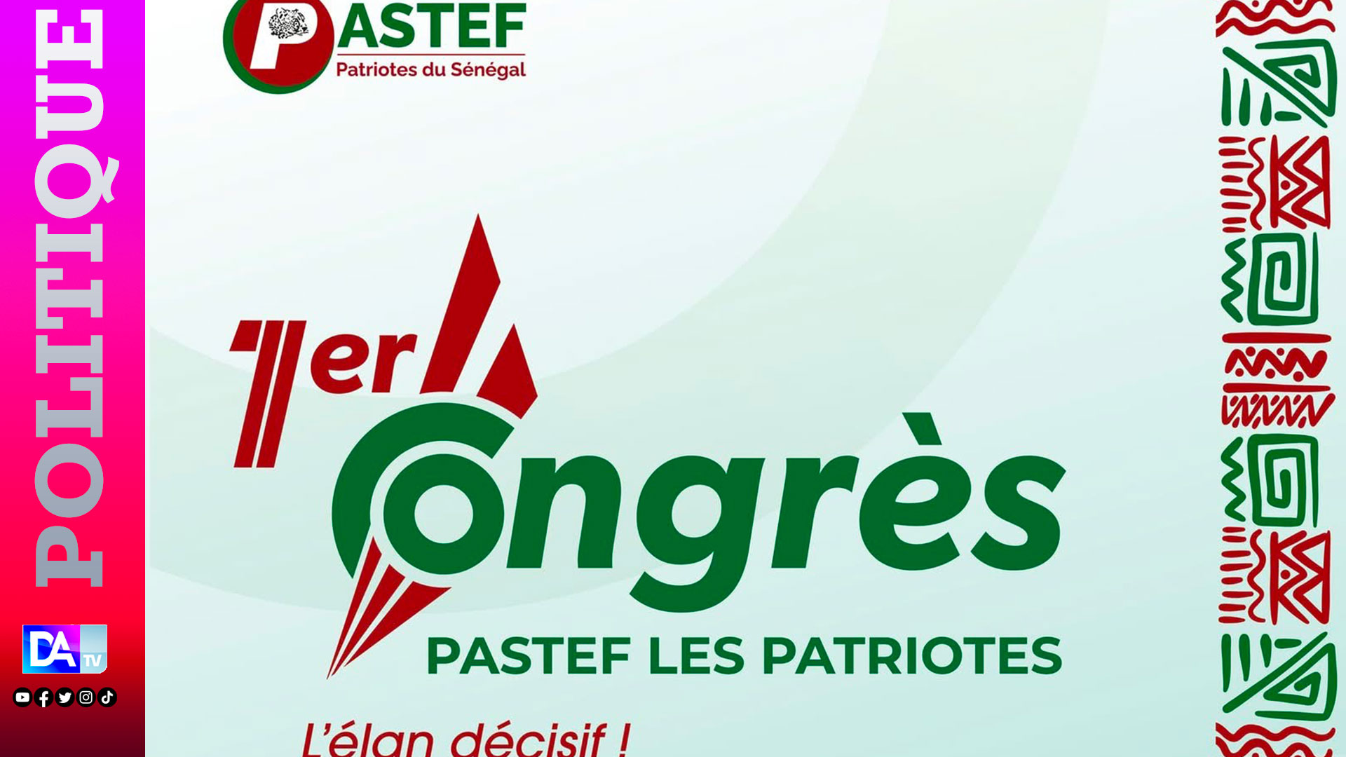 Congrès du Pastef : Sonko définit l’avenir idéologique du parti