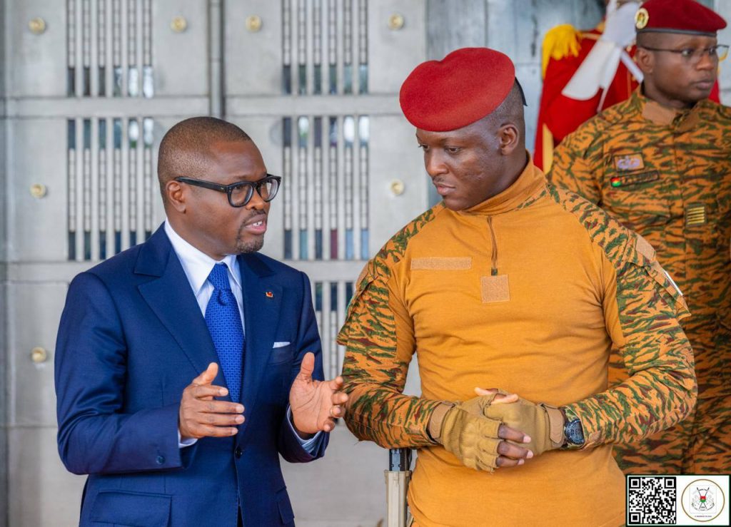 Relations Bénin Burkina Faso : wadagni et traoré scellent une nouvelle dynamique diplomatique