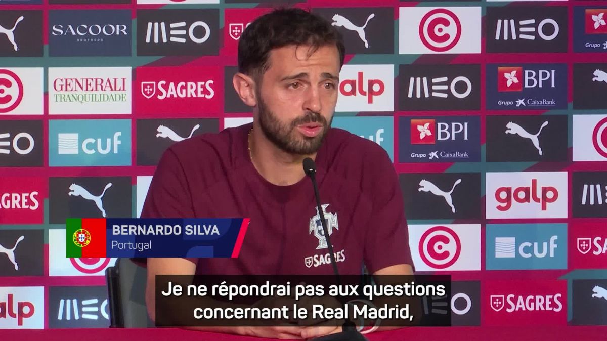 Bernardo Silva se dit ravi de rejoindre le Real Madrid avant le choc Portugal-Croatie
