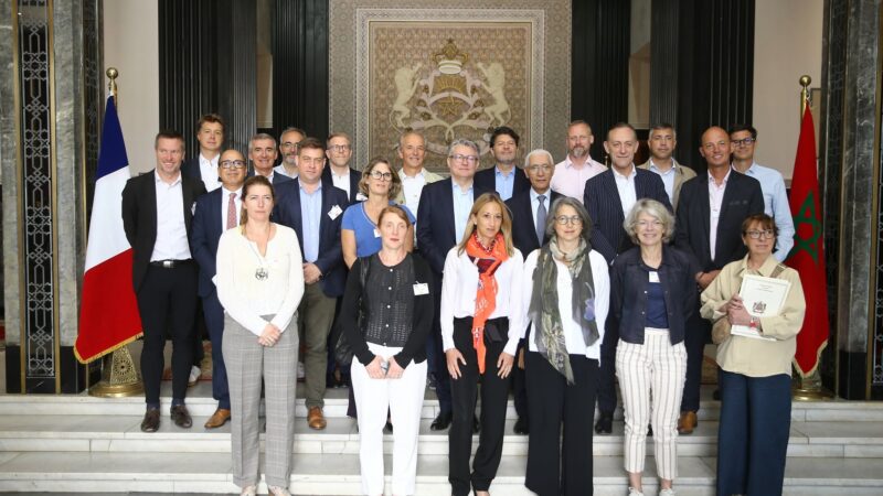 Des dirigeants d&rsquo;entreprises françaises en visite à Rabat pour explorer les opportunités d&rsquo;investissement au Maroc