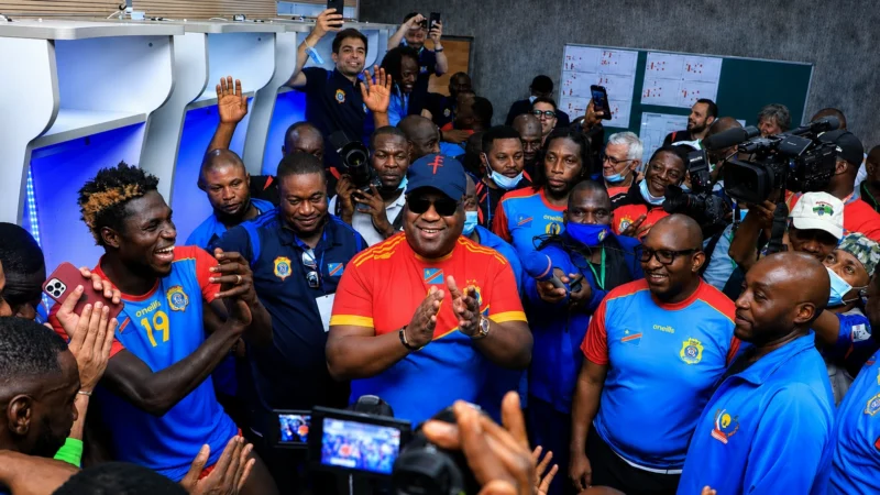 Football et unité nationale en RDC, le pari réussi de Félix Tshisekedi