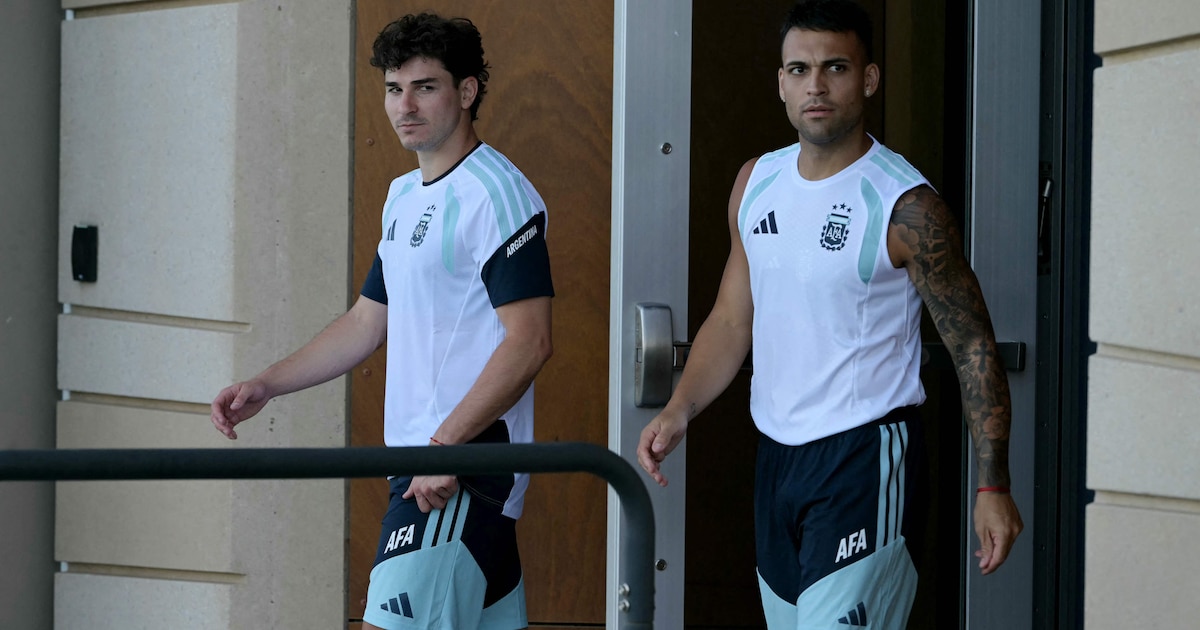 Dilemme offensif pour l&rsquo;Argentine : alvarez ou martinez, le choix crucial de scaloni