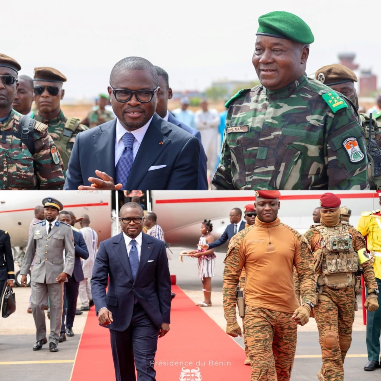 Visite historique de wadagni au Niger : 15 jours pour rouvrir la frontière Bénin-Niger