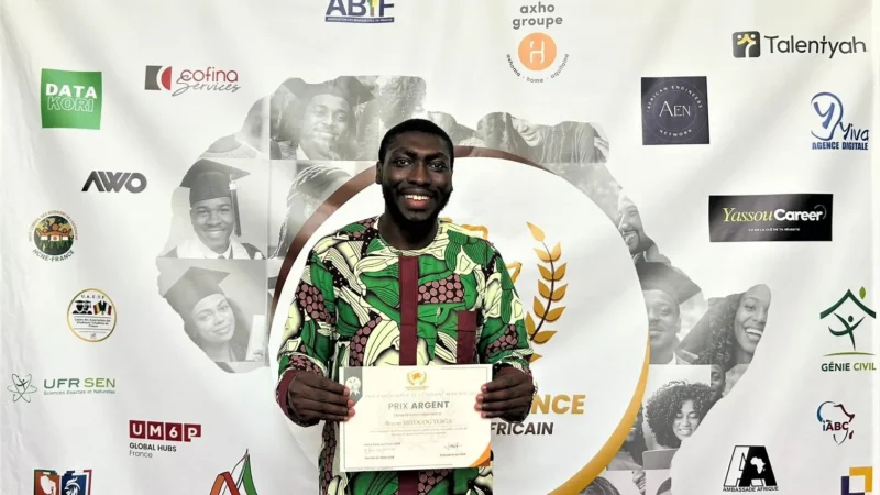 Un diplômé de l&rsquo;IAI-Cameroun brille à Paris lors du Prix d&rsquo;excellence de l&rsquo;étudiant africain