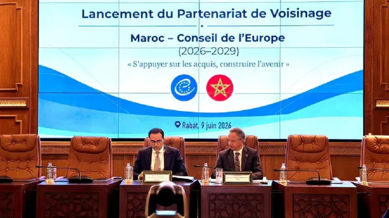 Nouveau cycle de coopération entre le Maroc et le Conseil de l&rsquo;Europe à Rabat