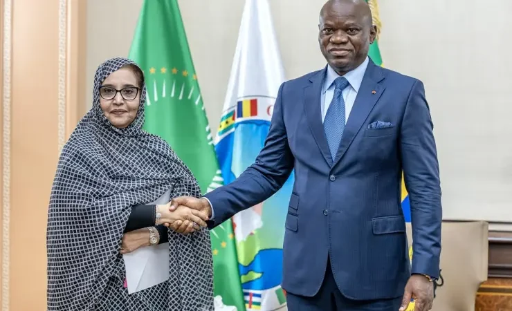 Gabon: La Mauritanie sollicite le soutien du Gabon pour son élection au secrétariat général de l&rsquo;OIF