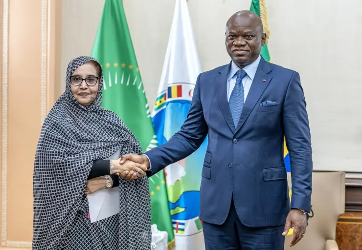 Gabon: La Mauritanie sollicite le soutien du Gabon pour son élection au secrétariat général de l&rsquo;OIF