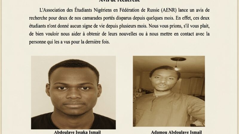 Niger : un second étudiant trouve la mort dans le conflit ukrainien