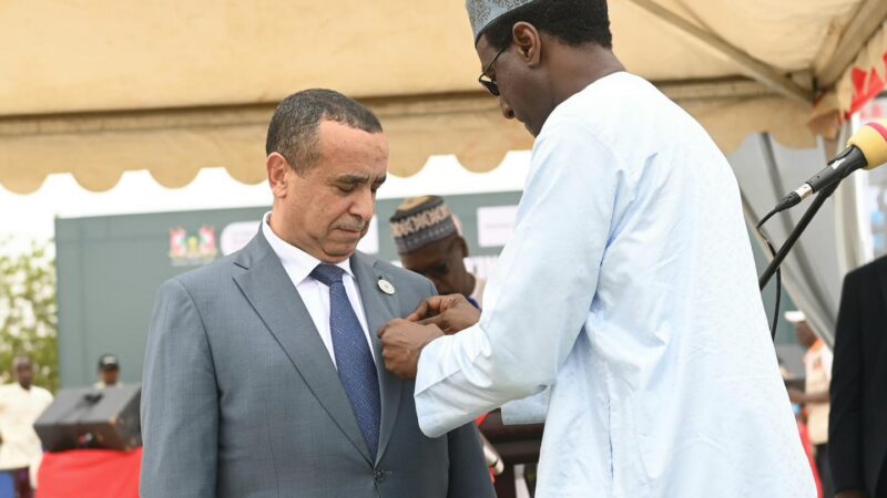 Premiere pierre centrale electrique N&rsquo;Djamena sonelgaz international
