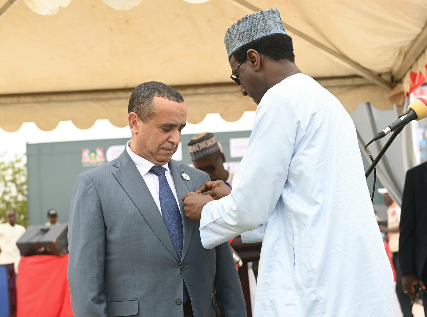 Premiere pierre centrale electrique N&rsquo;Djamena sonelgaz international