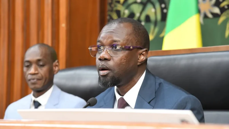 Ousmane Sonko dément toute pression sur le président du Sénégal