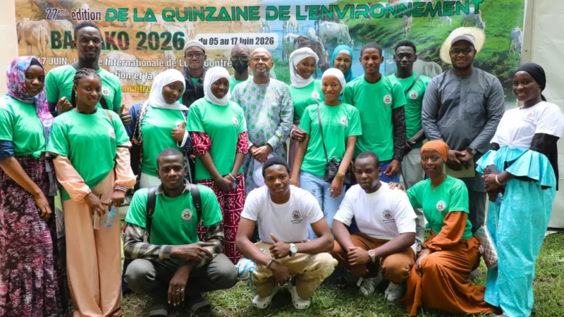 Engagement pour la nature : Bamako accueille la 27e édition de la quinzaine de l’environnement