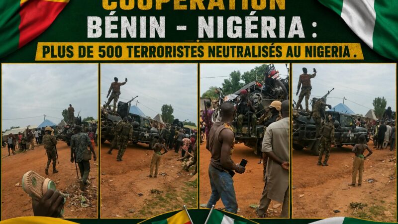 Opération militaire Nigeria Bénin : 500 terroristes éliminés à Babanna, la population exulte