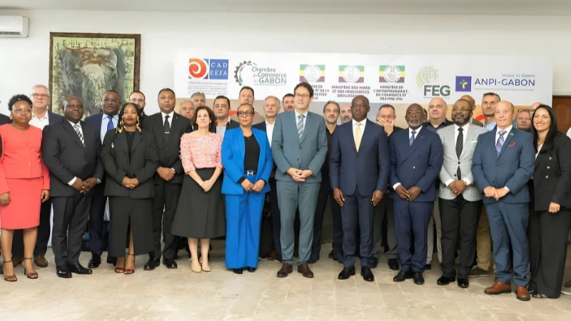 Gabon : l&rsquo;industrialisation au centre des échanges avec les partenaires européens