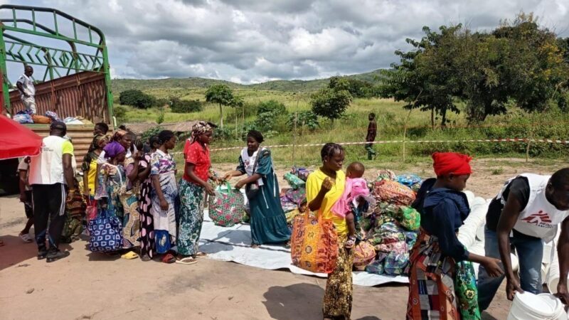 Urgence humanitaire au sud-Kivu : msf alerte sur la crise des déplacés en rdc
