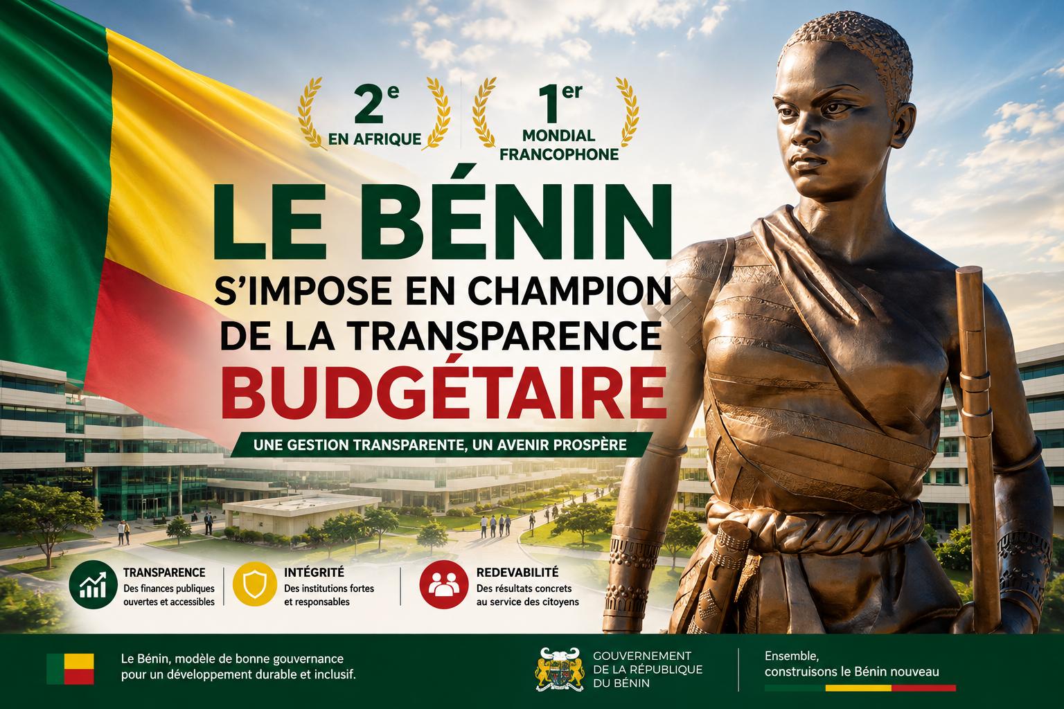 Bénin : leader mondial francophone de la transparence budgétaire, une révolution en marche