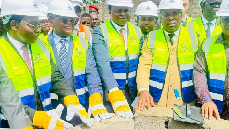 Yaoundé : coup d&rsquo;envoi des travaux de modernisation du réseau d&rsquo;eau potable