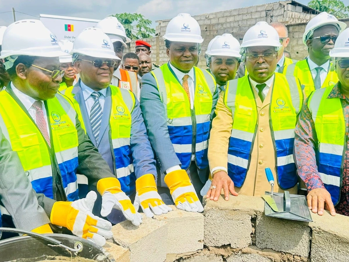 Yaoundé : coup d&rsquo;envoi des travaux de modernisation du réseau d&rsquo;eau potable