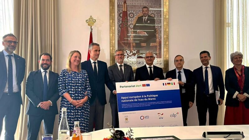 Union européenne injecte 348 millions d’euros pour sécuriser l’accès à l’eau au Maroc
