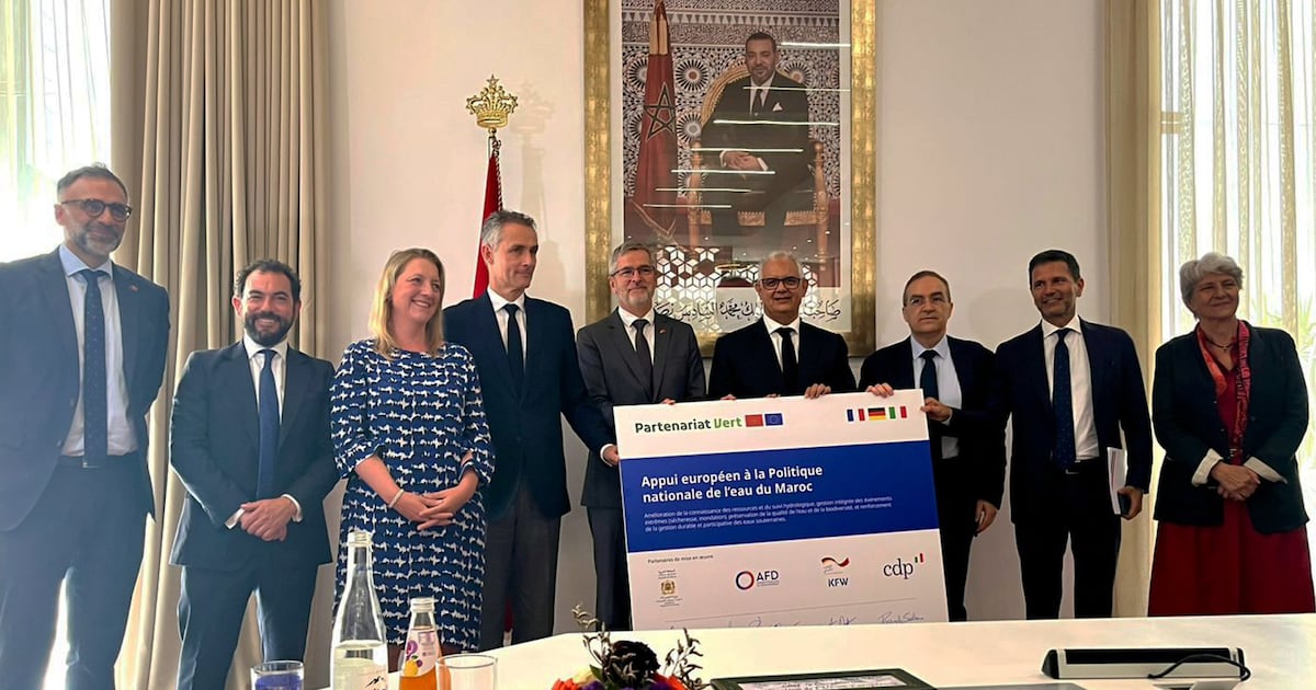 Union européenne injecte 348 millions d’euros pour sécuriser l’accès à l’eau au Maroc