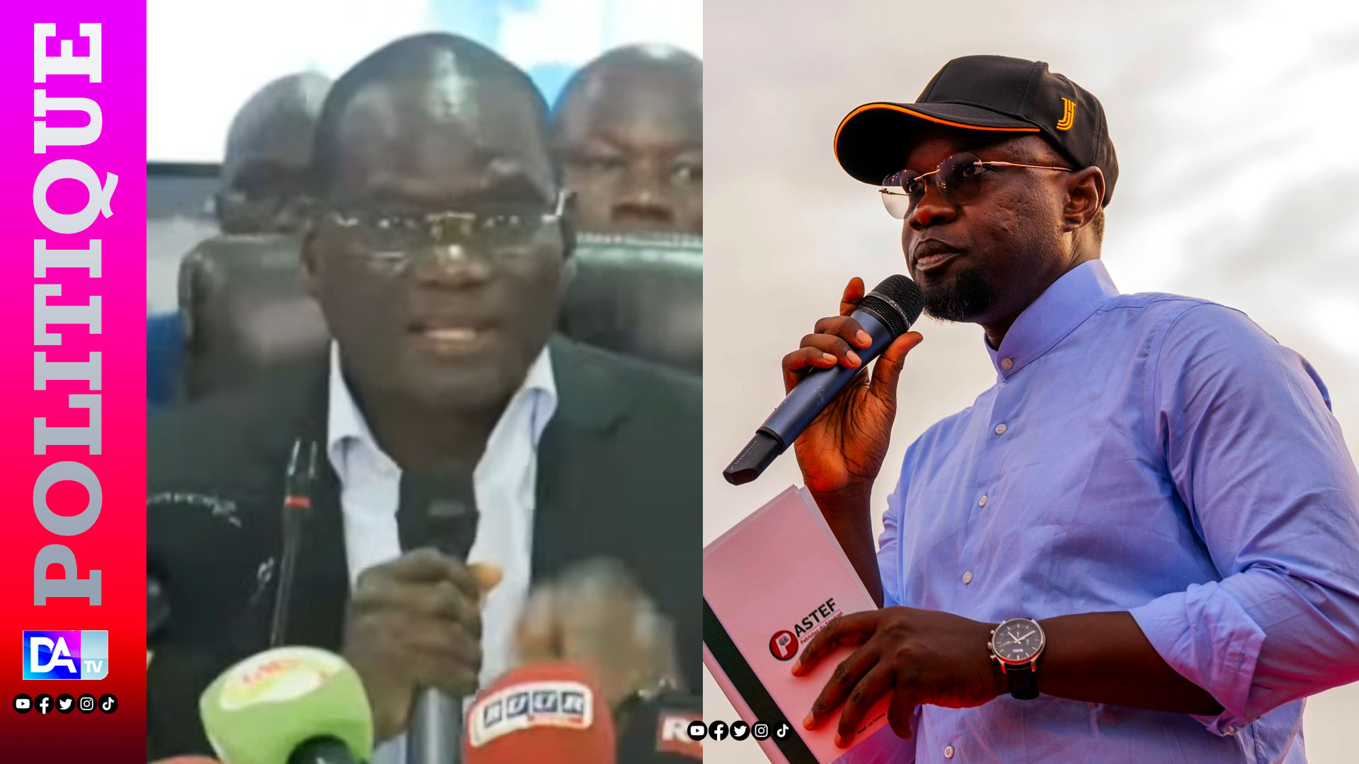 Abdourahmane Diouf s&rsquo;en prend violemment à Ousmane Sonko au Sénégal