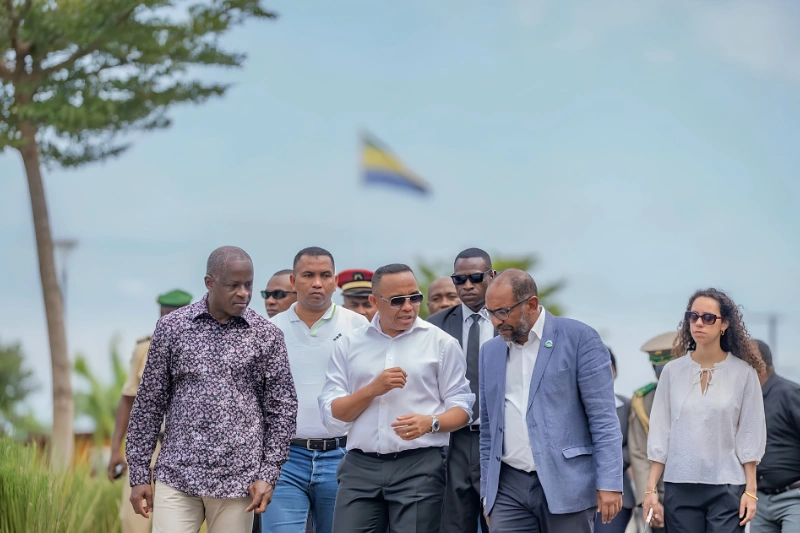 Libreville : le colonel Michaël Randrianirina s&rsquo;inspire du modèle de développement gabonais