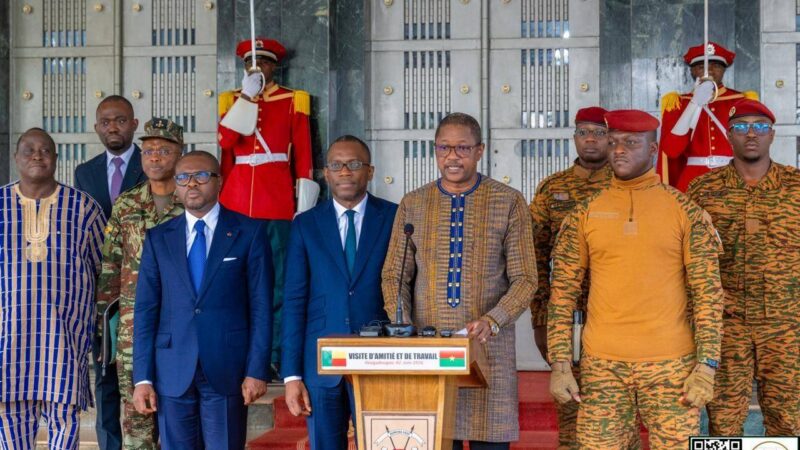 Diplomatie Bénin et Burkina Faso : une coopération renforcée à l&rsquo;ordre du jour