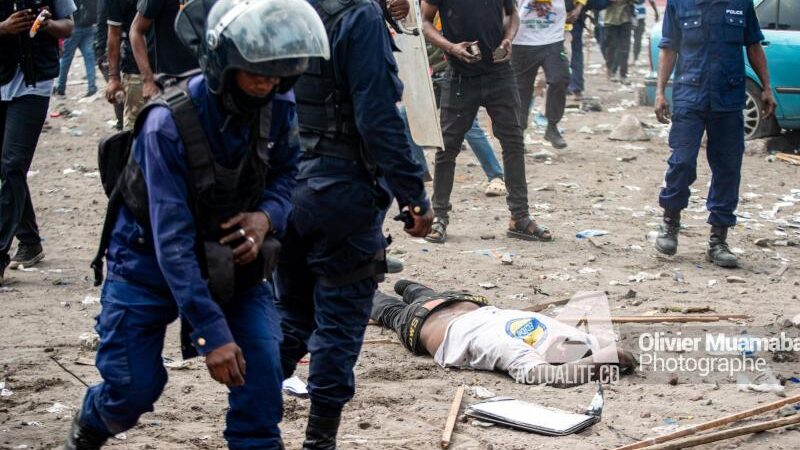 La censure des manifestations en rdc dénoncée par la cenco