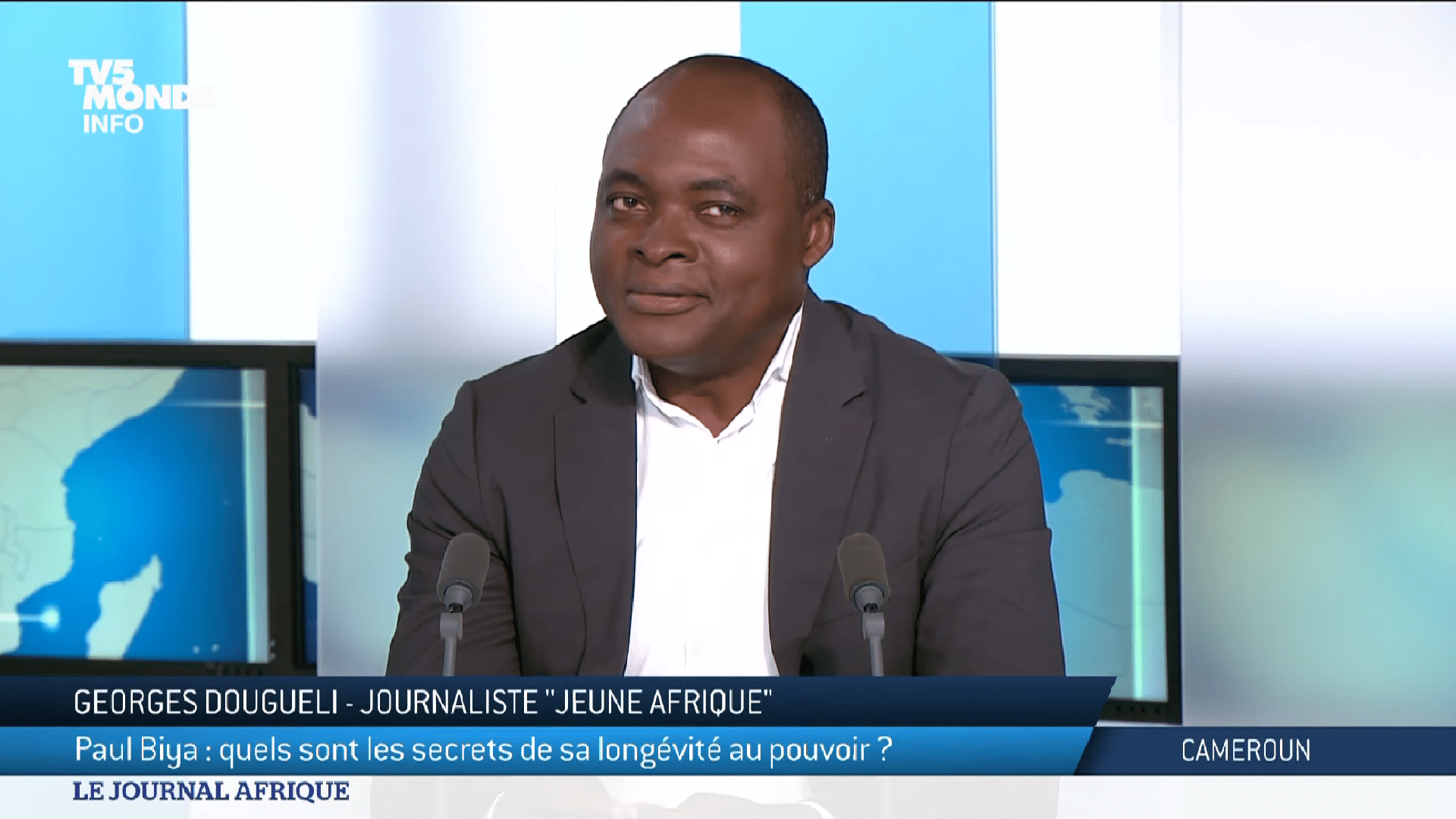 Georges Dougueli répond aux attaques d&rsquo;Owona Nguini sur la santé de Paul Biya